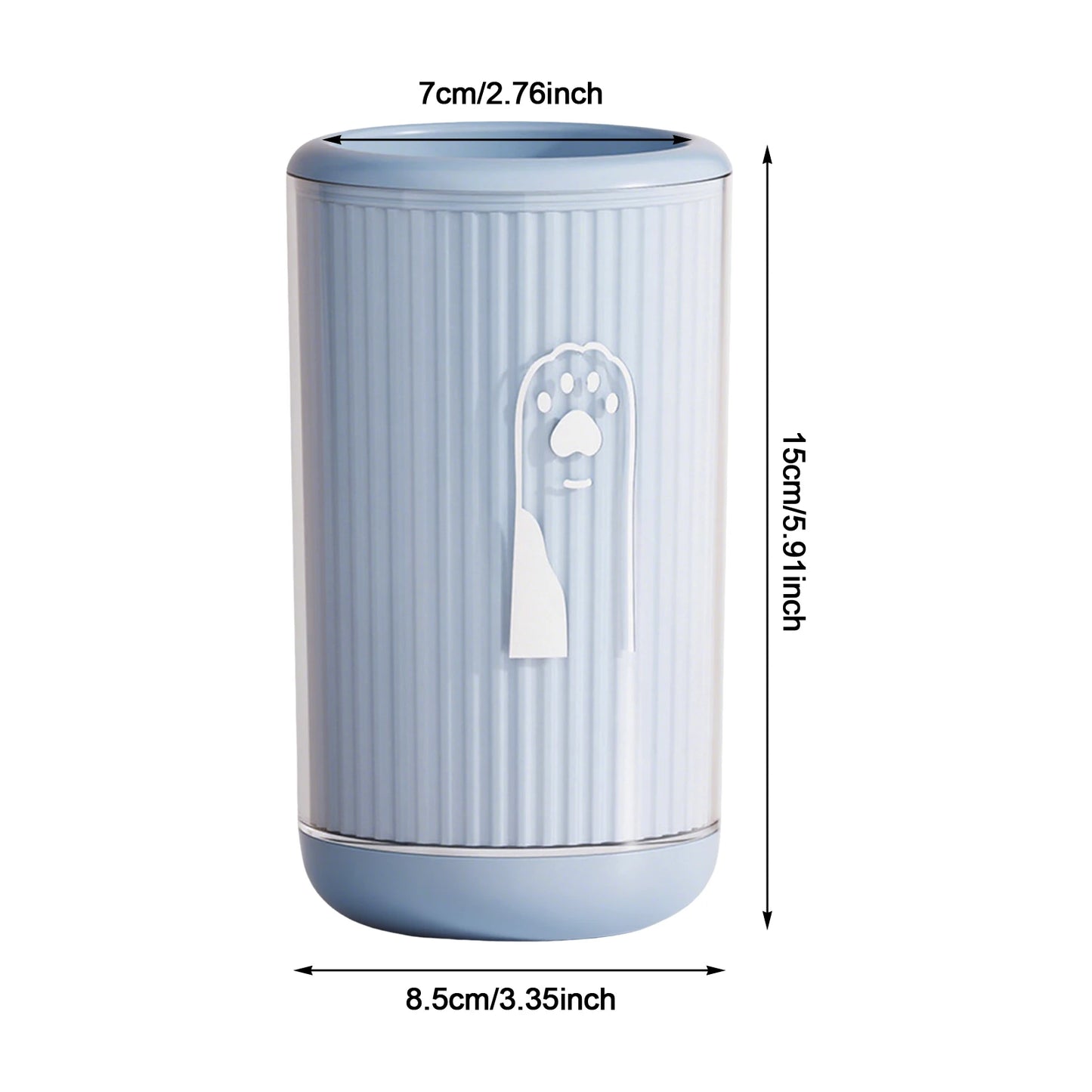 Pet Foot-Washing Cup Cat Dog Paw Cleaner Pet Cat Dog Paws Easy Cleaning No Scrubbing Cup for Small Medium Large Breed Dogs Cats