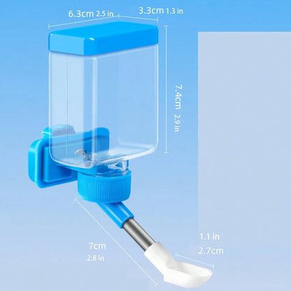Automatic Bird Watering System, Self-Feeding Device for Small Birds, Cage Accessories, Pigeon Feeder, Cage Mounted Feeder, Parrot Feeder, Bird Feeders, Essential Pet Supplies