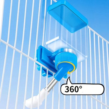 Automatic Bird Watering System, Self-Feeding Device for Small Birds, Cage Accessories, Pigeon Feeder, Cage Mounted Feeder, Parrot Feeder, Bird Feeders, Essential Pet Supplies