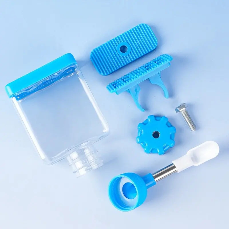 Automatic Bird Watering System, Self-Feeding Device for Small Birds, Cage Accessories, Pigeon Feeder, Cage Mounted Feeder, Parrot Feeder, Bird Feeders, Essential Pet Supplies